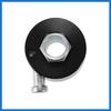 Aluminum Alloy Steering Wheel Quick Release Disconnect 3 Holes Hub 0.27" Bore Black Auto Accessories