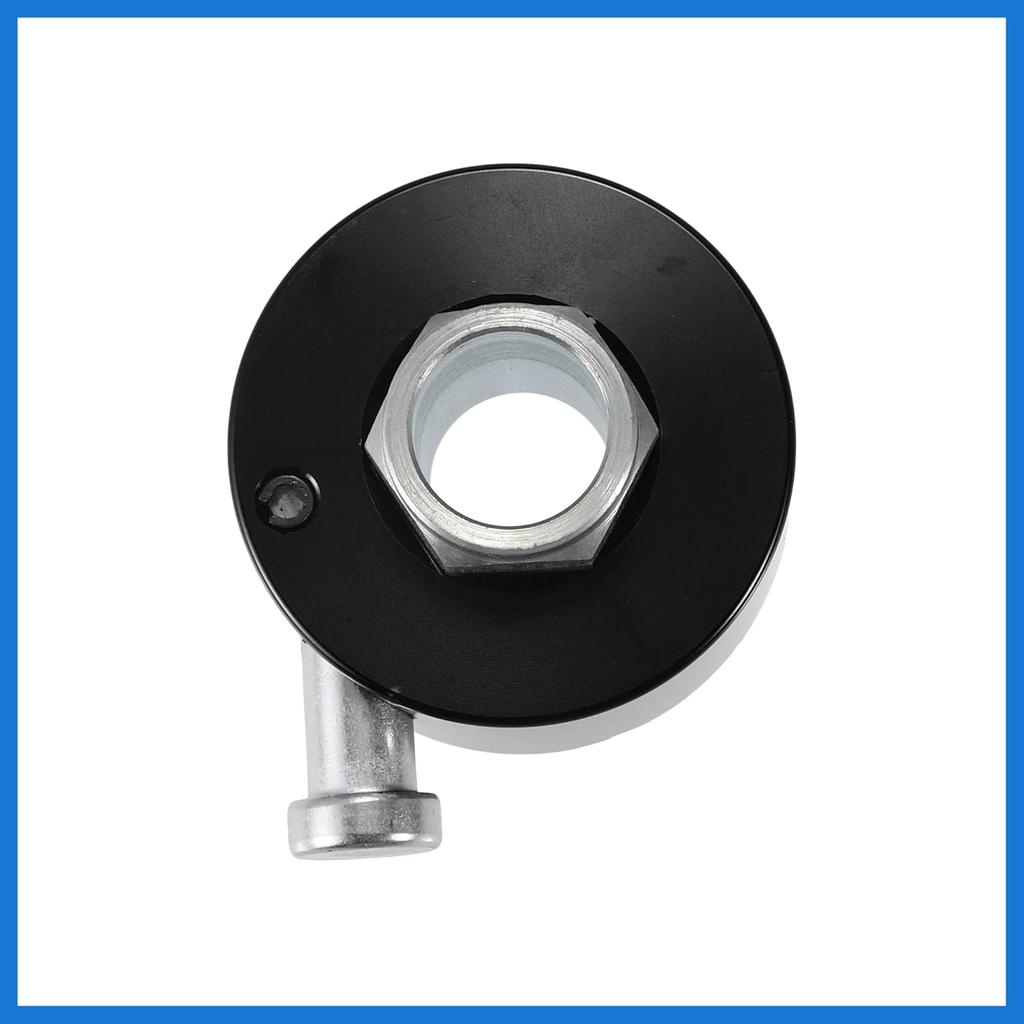 Aluminum Alloy Steering Wheel Quick Release Disconnect 3 Holes Hub 0.27" Bore Black Auto Accessories