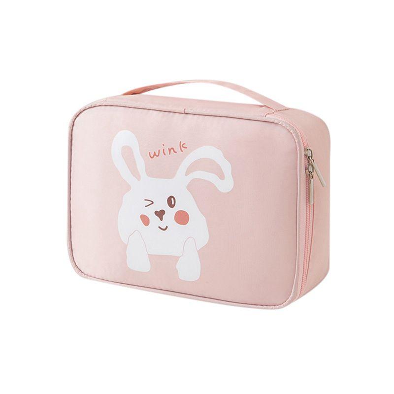 

Bag Girls Makeup Toiletries Storage Waterproof Box Travel Multifunctional розовый