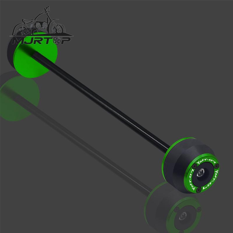 Fits For MT-07 MT07 MT 07 FZ-07 FZ07 XSR700 14-24 Motorcycle CNC Rear Front Axle Wheel Protector Fork Crash Slider Pads mt-07