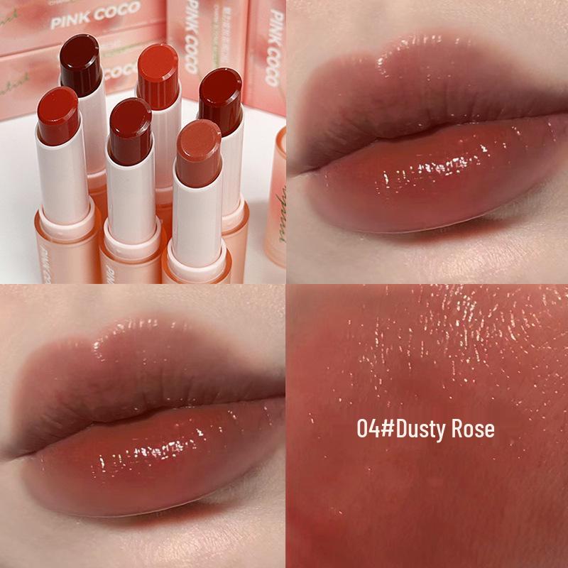 

PinkCoco Charm Blossom Moisturizing Jelly Lipstick - Watery, High-Value Whitening Formula 3.2g