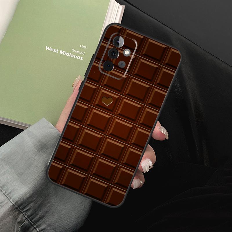 Chocolate Bar For Samsung Galaxy A52 A32 A22 A54 A14 A16 A26 A36 A56 A55 A35 A05 A06 A15 A53 A33 A13 Case