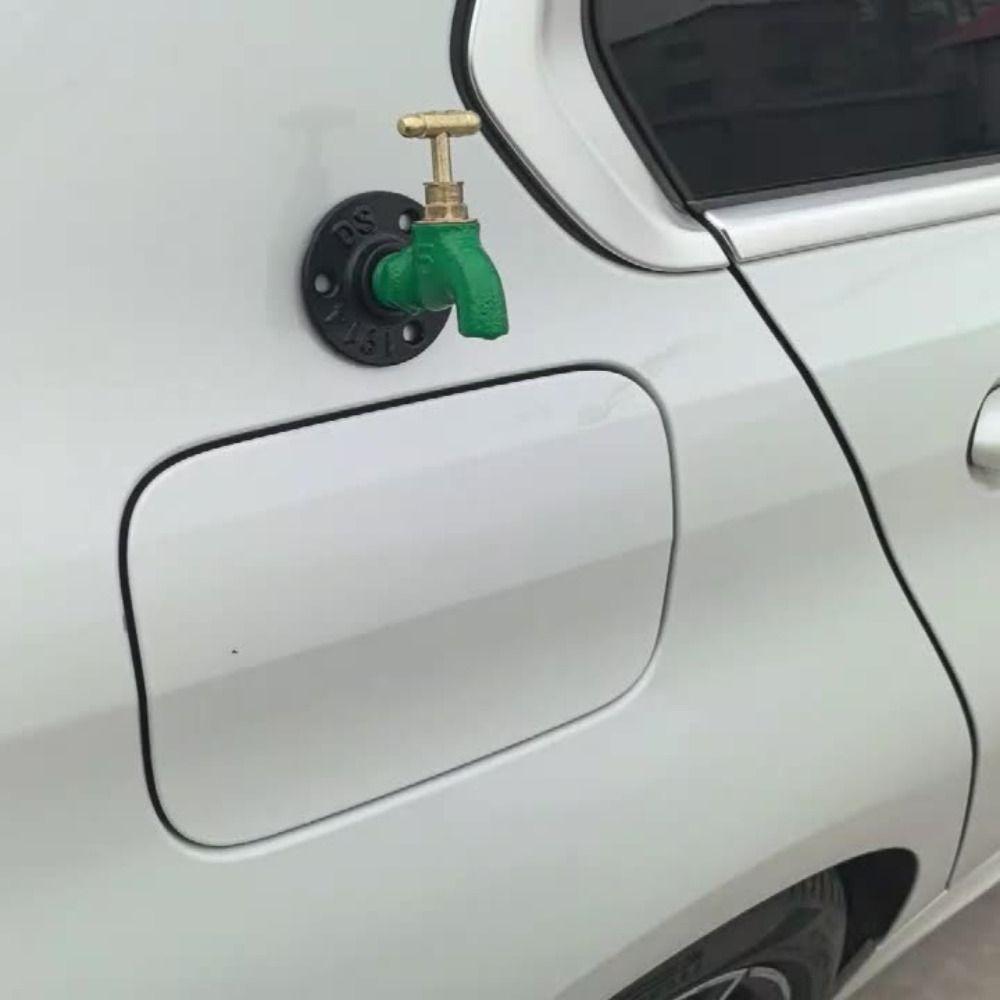 Zinc Zinc Alloy Protective 3D Faucet Car Sticker Metal Valve Fun Car Valve Decoration  Motorcycle