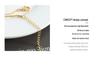 European Punk Stylish Rabbit Pendant Chain Necklace for Women