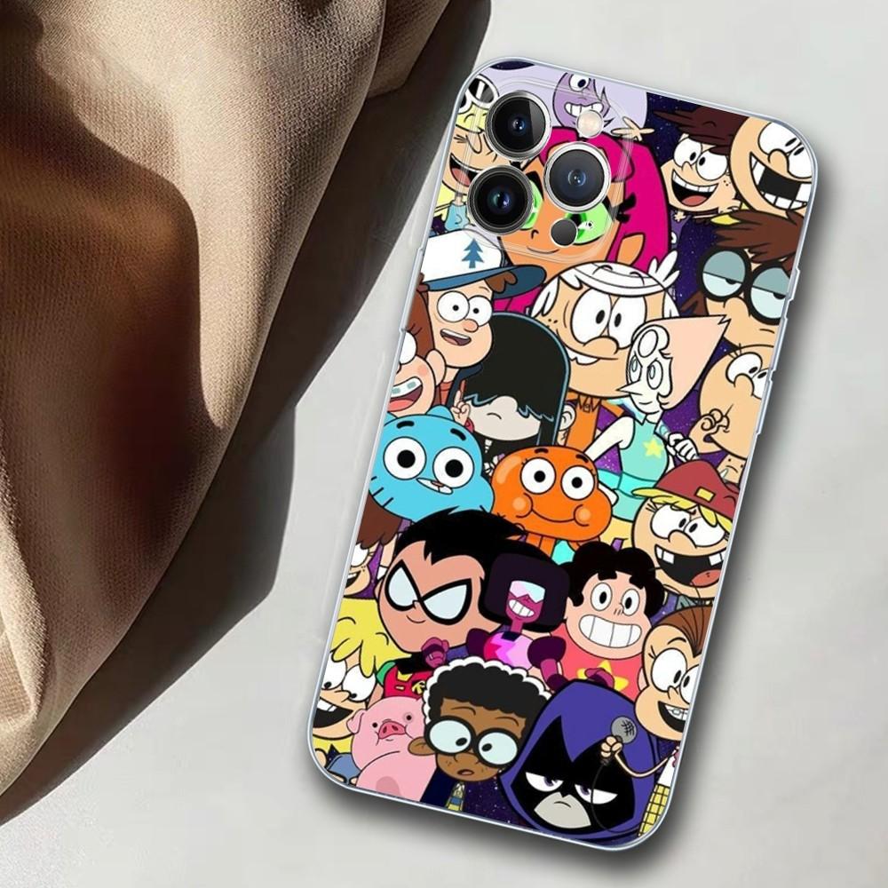 Amazing World Of Gumball Phone Case For iPhone 14 11 12 13 Mini Pro XS Max Cover 6 7 8 Plus X XR SE 2020 Funda Shell