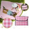 Picnic Blanket Outdoor Sand Beach Mat Pad Rug With Strap