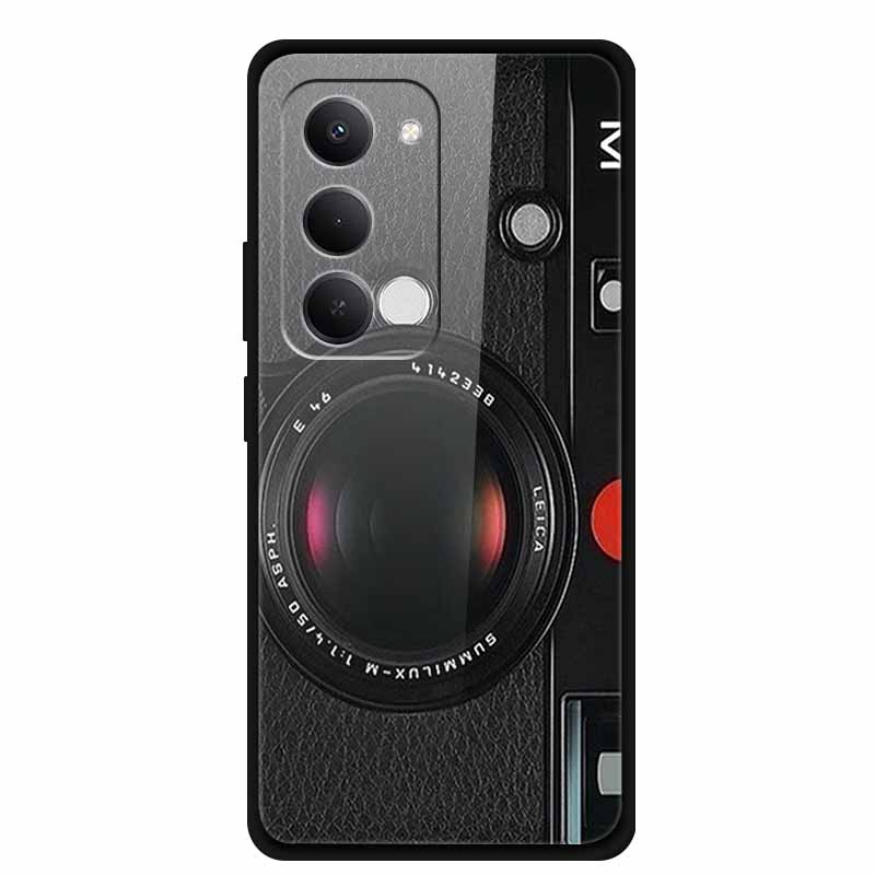 

Glass Back Cover For Redmi 15 4G Case Soft Bumper Hard Tempered Glass Case For Xiaomi Redmi 15 5G Phone Case Cover Redmi15 Coque Redmi 15 4G