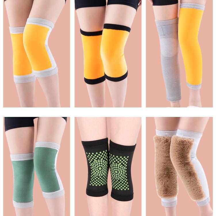 

Зимние вязаные наколенники с полынью для тепла и защиты суставов Short No Strap Breathable