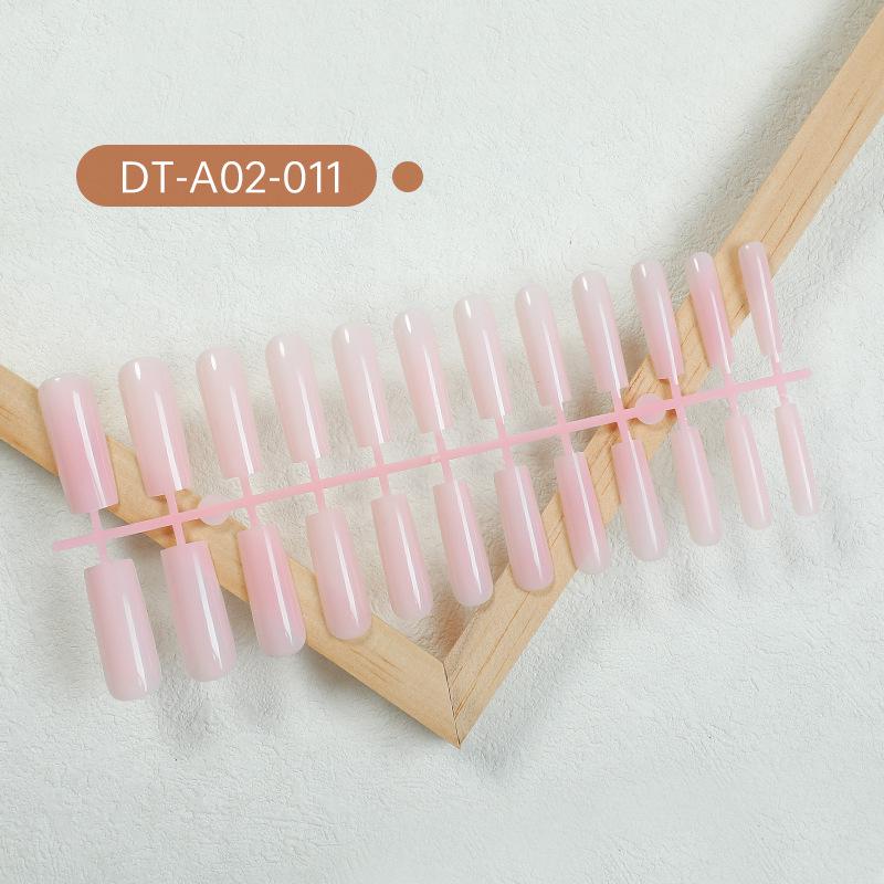 

Телесные Миндалевидные и Трубообразные Накладные Ногти для Дизайна - Цветные Полоски для Ногтей и Патчи для Дизайна