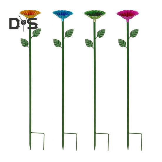 Zavlažovací stanice pro včely, snadno instalovatelná, tvar květiny, barevná včela, motýl, koupelová miska, zavlažovací kolík, zahradní dekorace