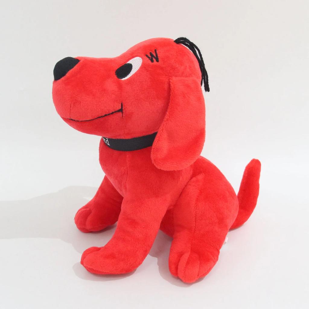 Kawaii Clifford Velký červený pes Plyšová panenka Kreslená Anime Plyšová hračka Roztomilý Clifford Měkká plyšová panenka Vánoční hračka Dárek pro dívky