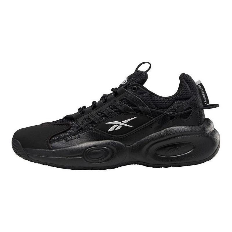 Reebok Solution Mid Унисекс Средние Винтажные Баскетбольные Кроссовки Черные GY0933 45.5