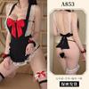 Sexy Lingerie Playful Maid Naked Back Dress Sexy Pure Lust Ruffle Edge Apron Lace Passion Free Uniform