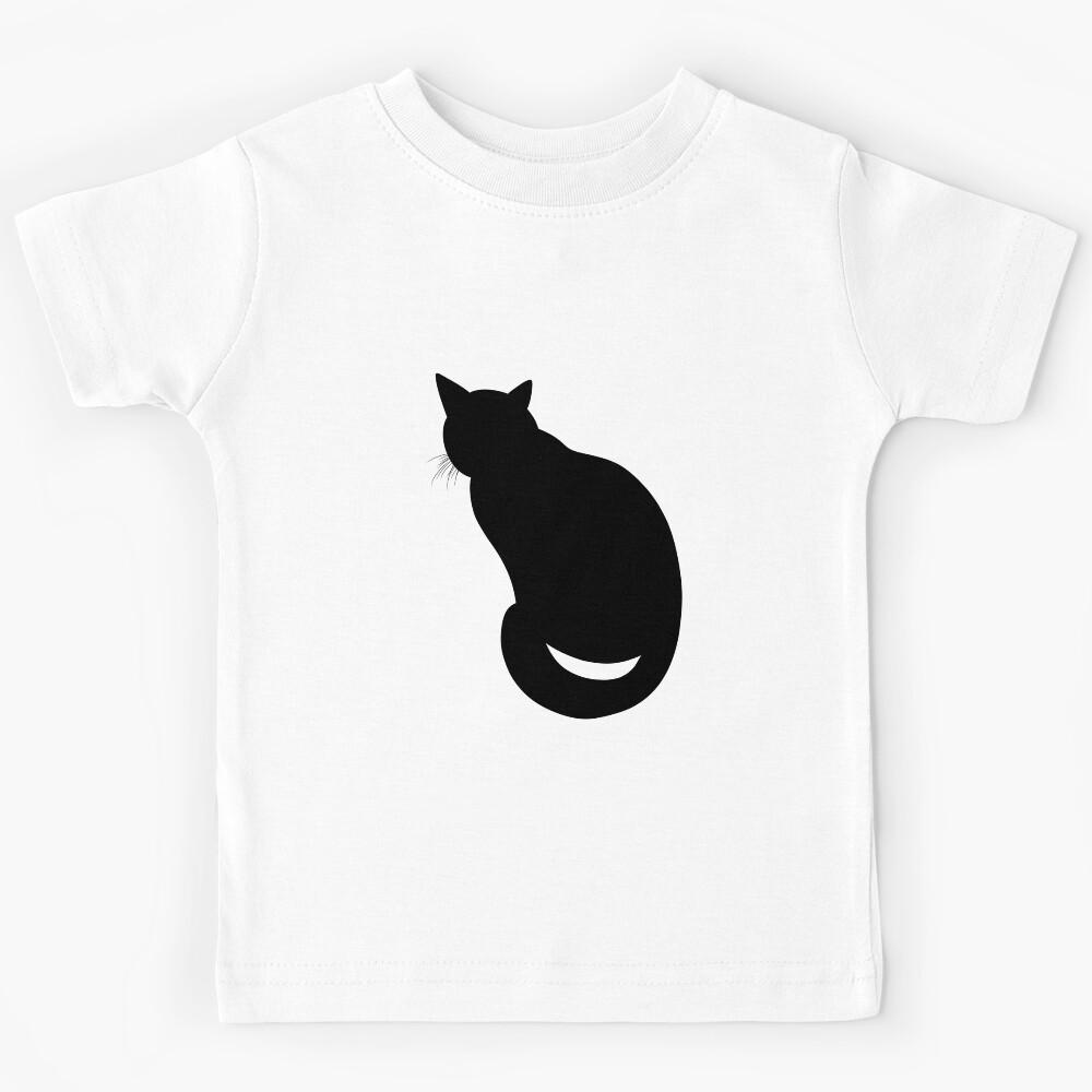 Cute black cat Kids T-Shirt 130