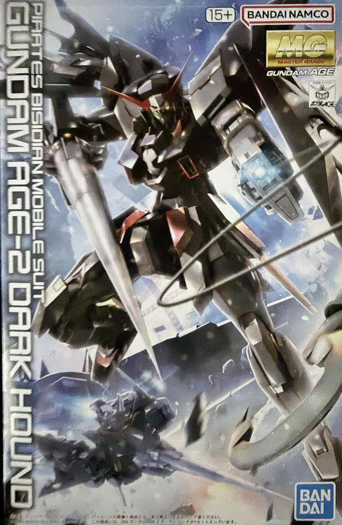 MG Mobile Suit Gundam AGE Gundam Dark Hound Scale Plastic Model Kit AGE-2 1/100 Pre-colored