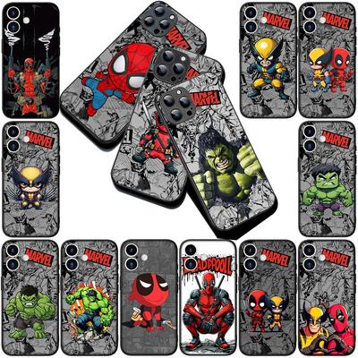 Phone Cover for Motorola Moto G86 G57 E14 E15 G14 G34 G35 G84 G24 A54 G15 Power E22 Casing Case Wolverine Marvel Hulk Deadpool