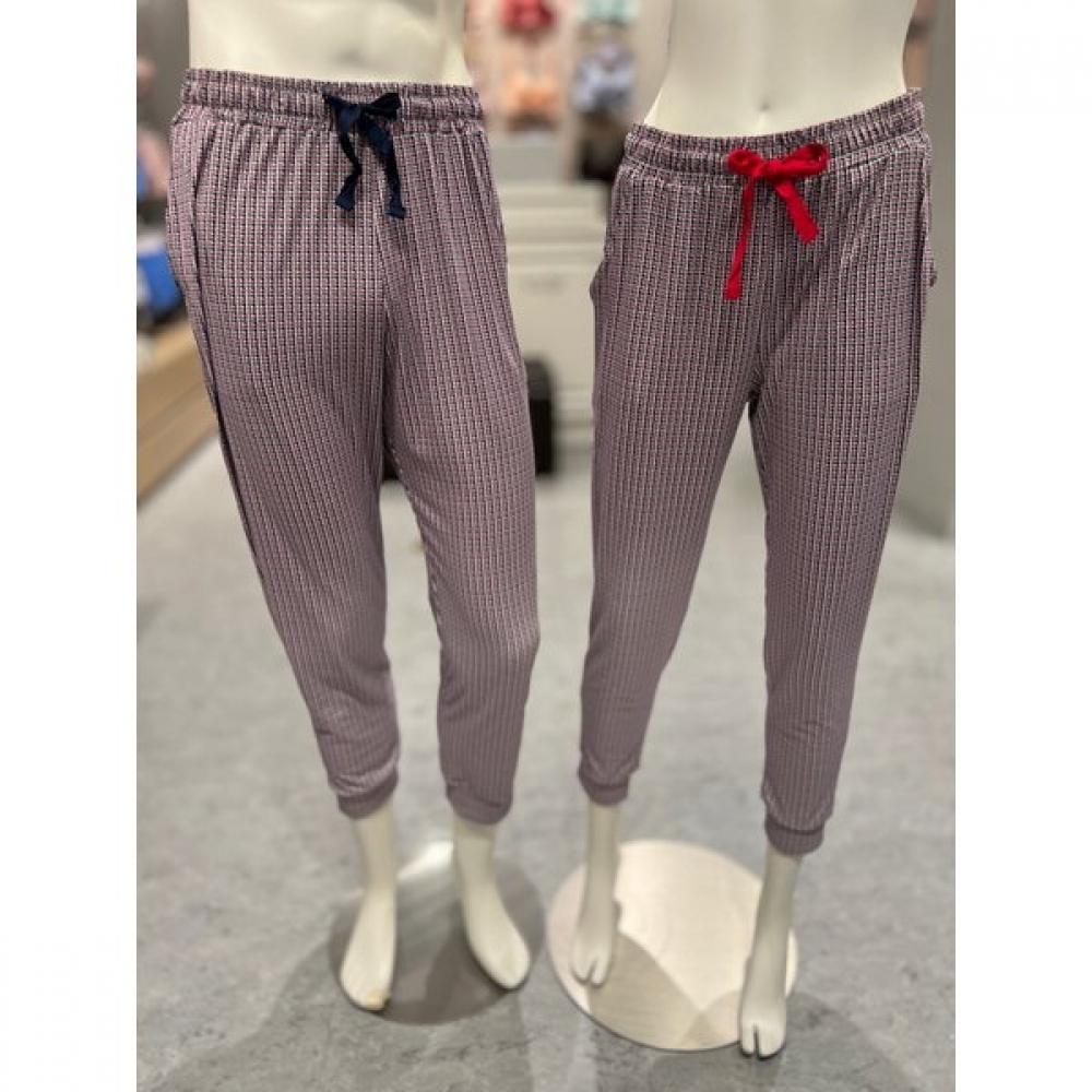 

Triumph Couple Soft Touch Polyester Fleece Houndstooth Long Pants Tdmef716ny 100/105