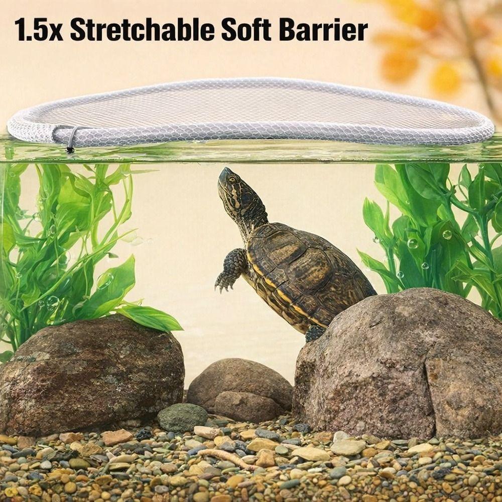 Anti Bite Fish Tank Anti Jumping Net Nylon Aquarium Mesh Cover  Fish Tank Supplies