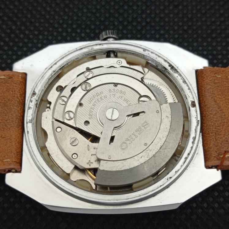 Gebrauchte Vintage Seiko 5 Automatik 6309A Japanische Herrenuhr mit originalem Zifferblatt a415739-2