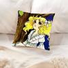 C-Candy C-Candy Anime Pillow Case Throw Pillow Cover Nordic Vintage Style Cushion Covers Home Living Room Sofa Couch Seat