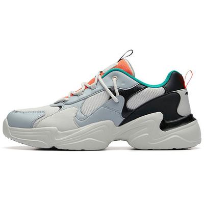 Lifestyle Series Wear-Resistant Non-Slip Low-Top Dad Shoes Men Sneaker Fog-Gray 91938863-4