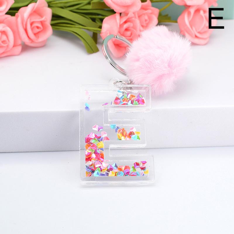 Buy 1PC Fashion Key Chain Bag Pendant 26 English Letter Key Accessories