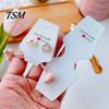 Necklace Packaging Cards 100/200 Pcs Bracelet Display Self-Adhesive Jewelry Selling Card Kraft Paper Tags Keychain Hanging Displays for Chokers