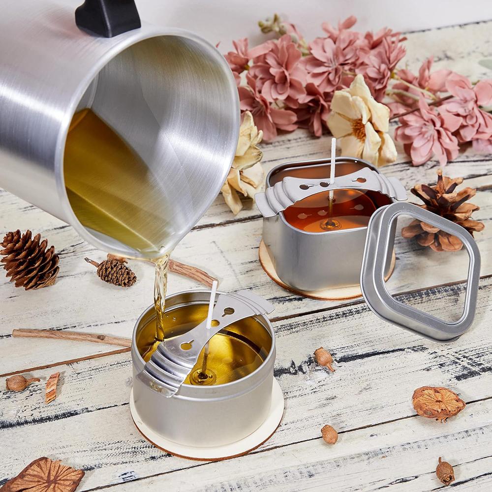 Metal Candle Wick Centering Devices Stainless Steel Candle Wick Holder for Candle Making DIY Making Lovers