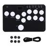 Fight Stick Fit for PS3 Game Console 12 Keys RGB Light Effects Low Latency Hot Swappable Fighting Game Controller