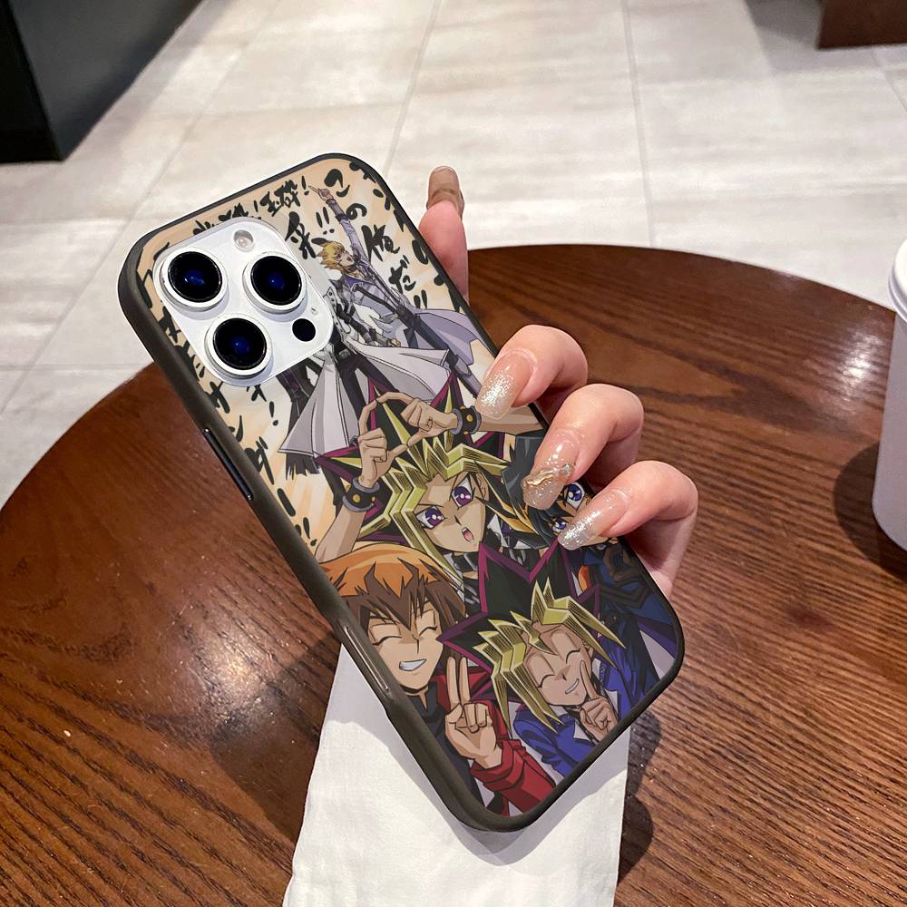 Anime Yu-Gi-Oh! Soft Corrugated Transparent Phone Case For IPhone 17 15 16 11 12 13 14 Pro Max Plus Pro