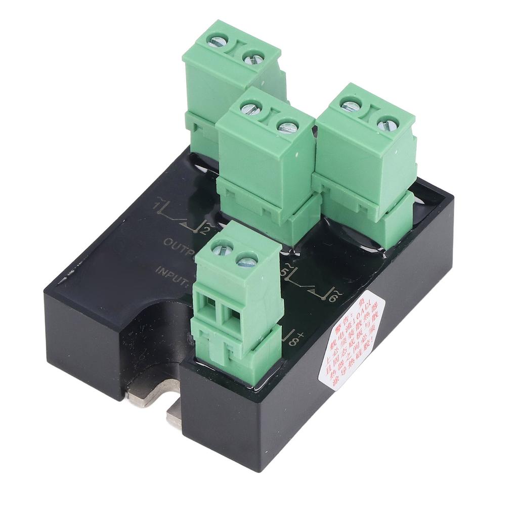 BERM 3 Phase Solid State Relay Mini SSR Relay Connector Kit 4‑32VDC Input 24‑480VAC Output