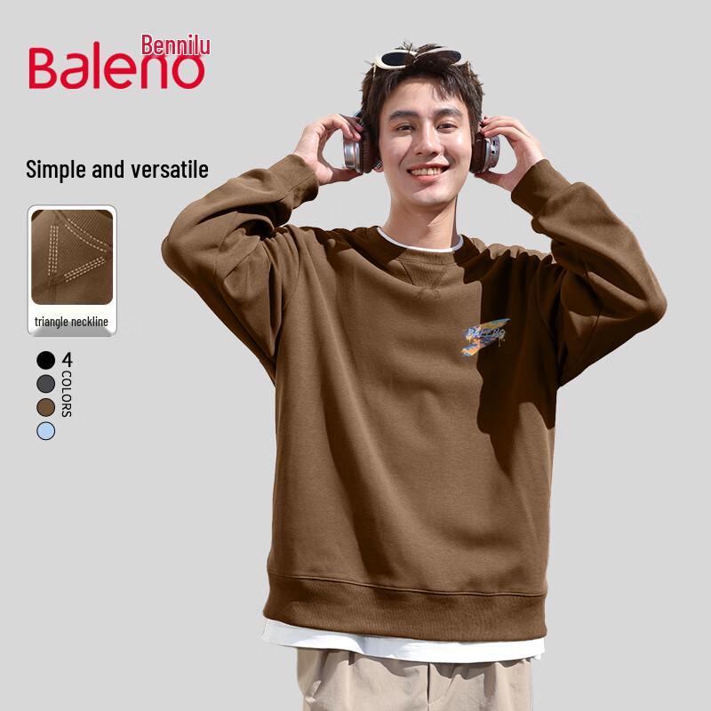 Baleno Unisex Graffiti Print Round Neck Sweatshirt