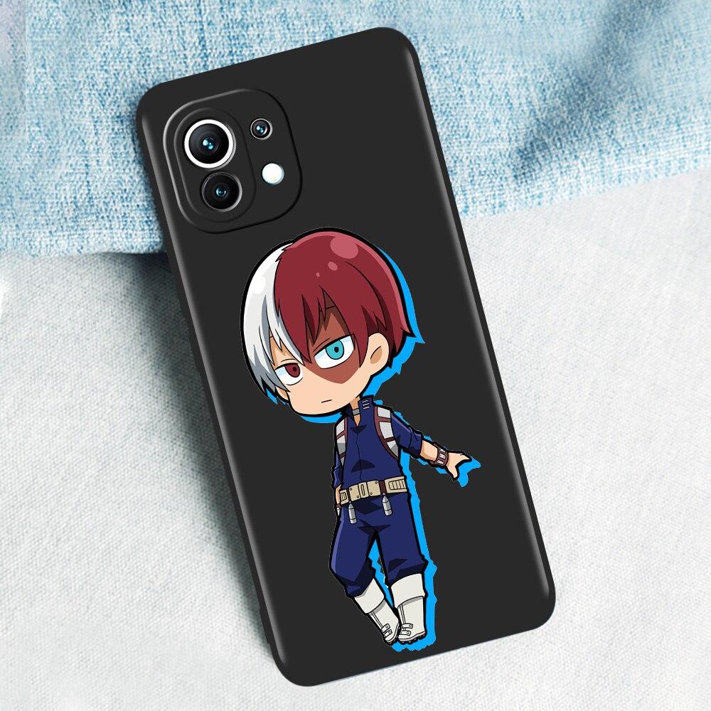 My Hero Academia Anime Pro Xiaomi Mi Poco X3 NFC M3 F3 GT 11 Ultra 11X 11i Note 10 Lite 10T Pro 5G 9T Luxusní silikonové pouzdro na telefon
