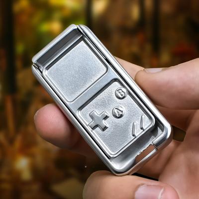 Games Console Mechanical Slider Magnetic Push Card Pushing Plate Fidget Edc Metal Stress Reducing Toys Decompression Antistresse