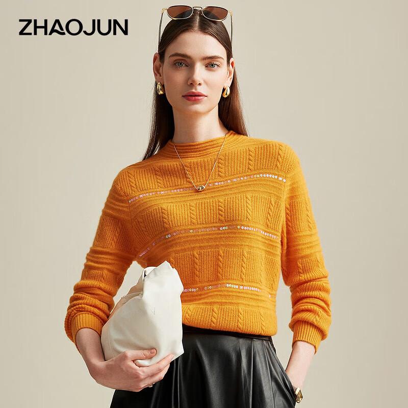 

Zhaojun Women s Cable Knit Cashmere Turtleneck Sweater M