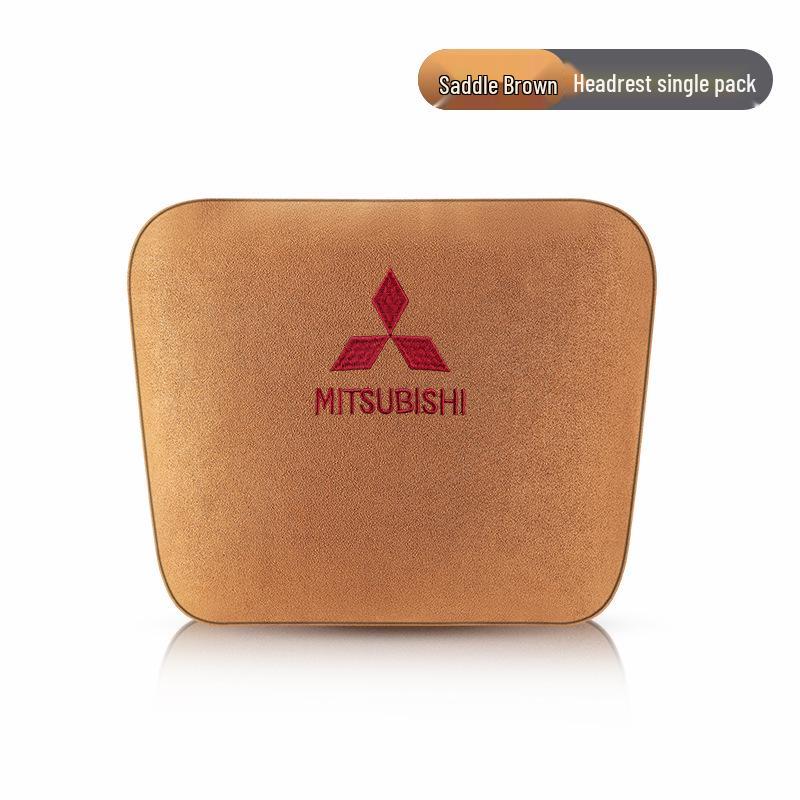 Mitsubishi-Compatible Car Headrest and Lumbar Support Pillow, Maybach Style