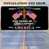 US 250th Anniversary Aluminum License Plate 15x30 Cm Patriotic 1776-2026 Car & Truck Tag, Anti-Corrosion Gift for Collectors