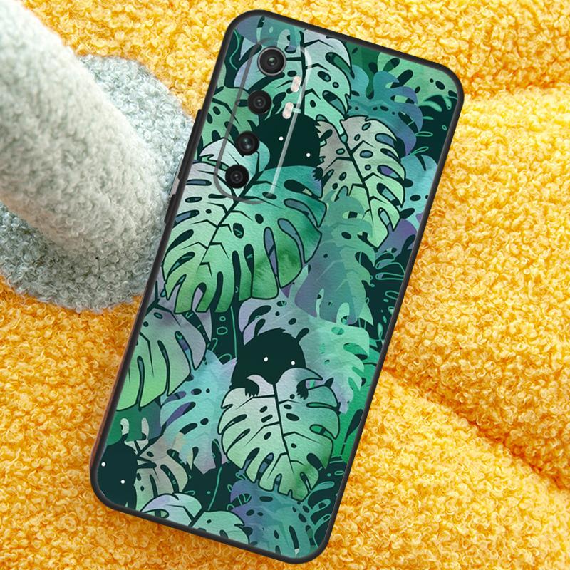 

Leaves Monstera Green Case For Xiaomi 15 14 Ultra 13T 14T 15T 17 Pro Max Cover For POCO X7 F8 Pro X3 X5 X6 F5 F6 F7 Xiaomi 14