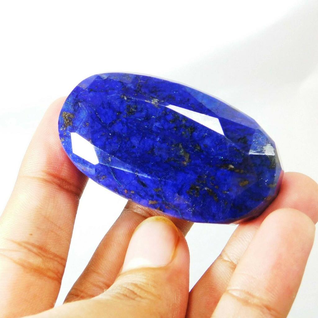 340.2 Ct A+ Natural Sri Lanka CERTIFIED Oval Cut Blue Sapphire Loose Gemstone