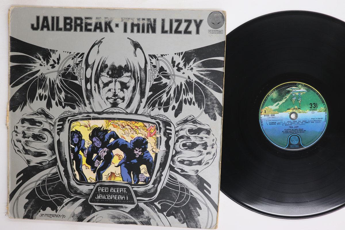 Виниловая пластинка THIN LIZZY Jailbreak 9102008 VERTIGO 1976 UK Рок Б/у