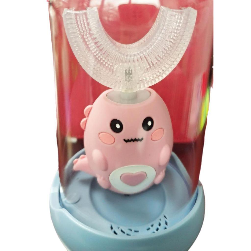 U-Shaped Sonic Electric Toothbrush for Kids, Silent, Ages 2-14+, Long Battery Life