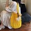 Lazy Style Hollow Out Woven Mesh Tote Bag for Women 2026 New Arrival Versatile Commute Single Shoulder Bag Large Capacity Vacation Beach Bag