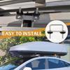 Heavy Duty Metal Roof Rack U Clamp Bracket Tool Less Installation for Vehicle Cargo Stabilization Equipment Stability