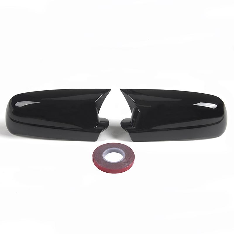 

Рифмированная боковая крышка зеркала заднего вида, накладка, подходит для VW Volkswagen Golf MK4 GTI R 1997-2004, аксессуары для внешнего ремонта автомобиля Glossy Black