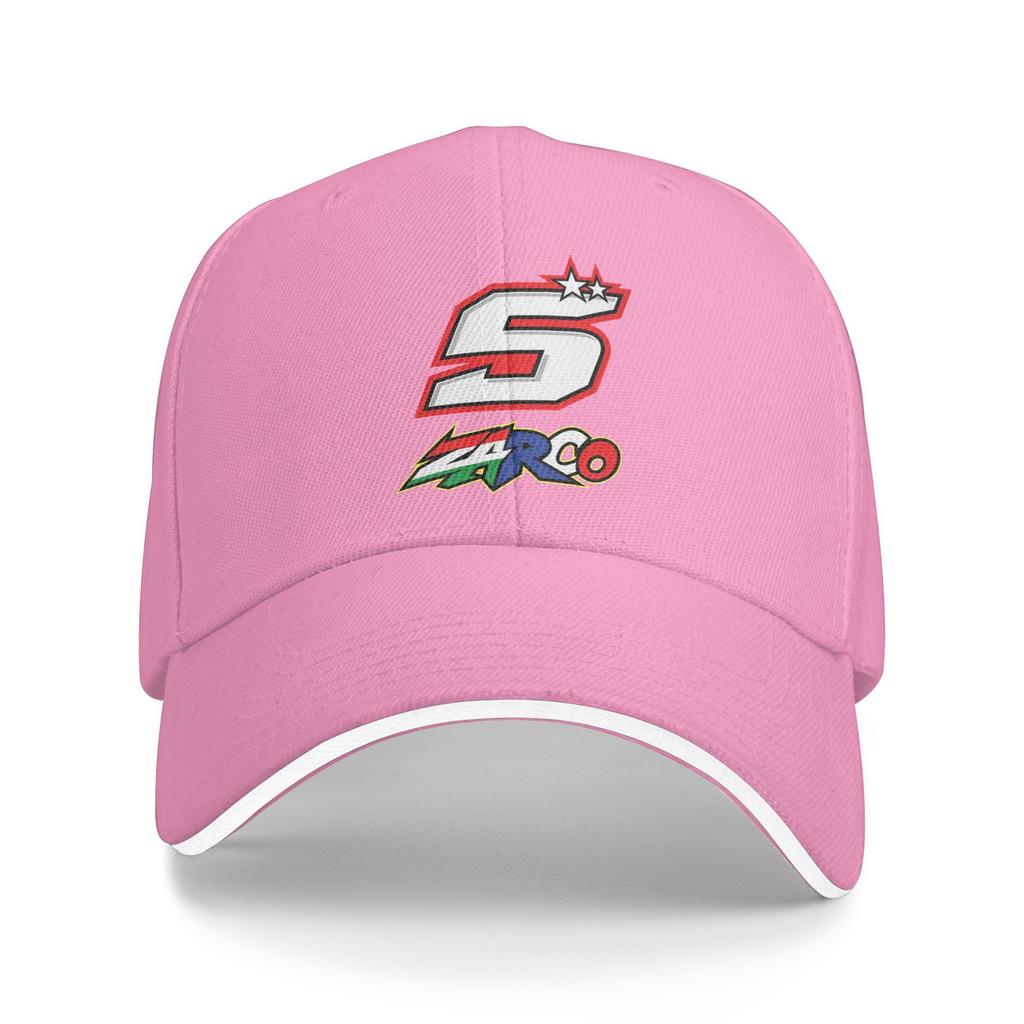2025 Johann Zarco No 5 Sun Baseball Cap  Summer y2k Cute Trucker Hat For Unisex Unisex Tennis Skate Baseball Caps