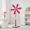 Compact Silent Cartoon Floor Fan for Dorms & Offices