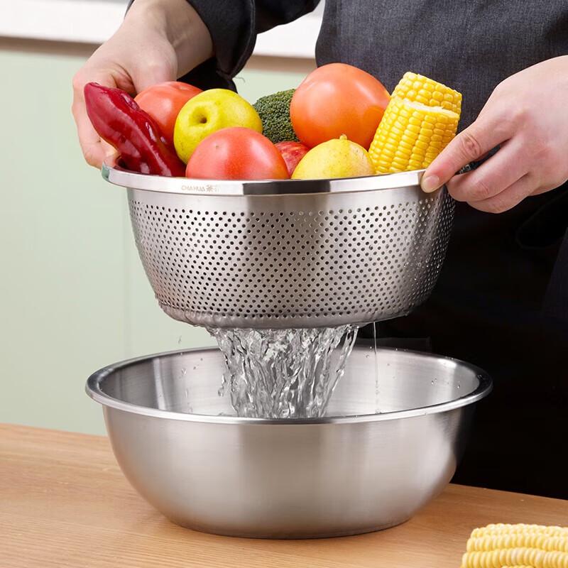 Cha Hua Stainless Steel Colander