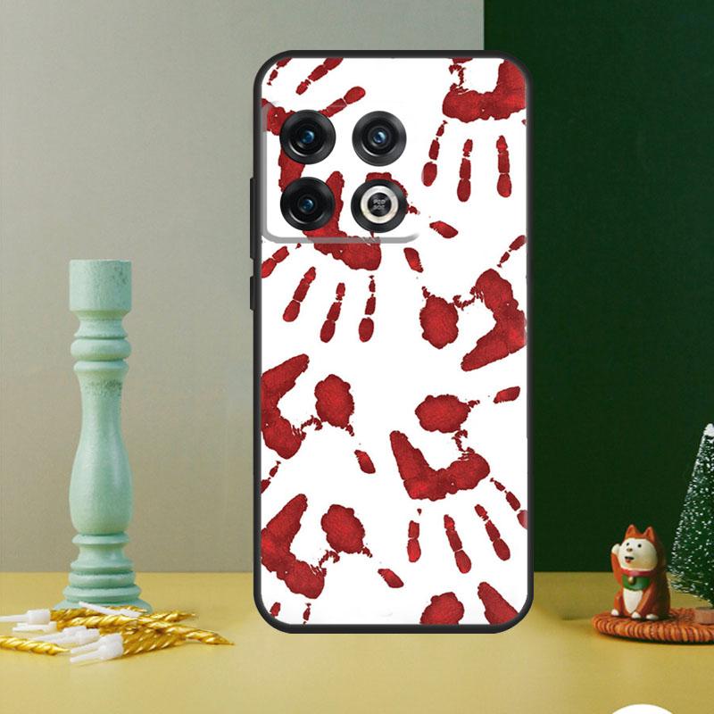 HALLOWEEN BLOODY SPLATTER Case For OnePlus Nord CE 4 2 3 Lite N20 N30 9 10 Pro 8T 9RT 10T 10R 12R 13R 11 12 13 Cover