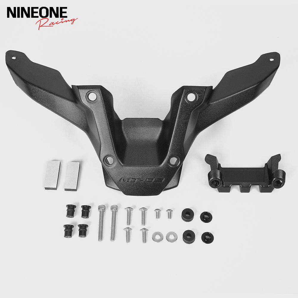 Flyscreen Front Fairing Wind Deflectors For Yamaha MT-09 MT09 SP MT09SP 2024-2025 Windshield Bracket Windscreen Protector Cover