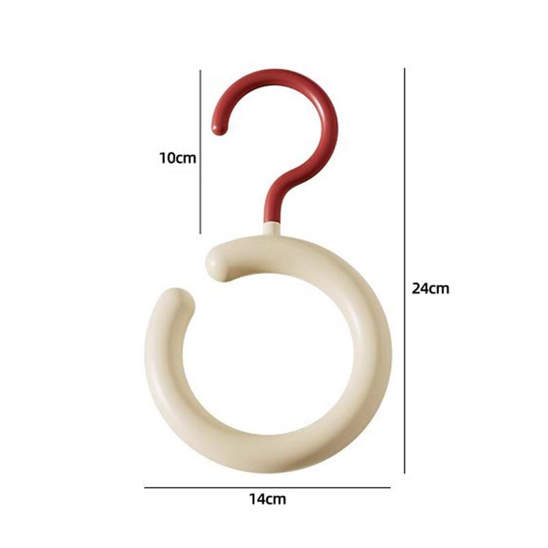 Dopamin Haken Multifunktional Drehbar Nicht Perforiert Schal Hut Tasche Aufhänger Kreisförmiger Schal Ausstellungsständer